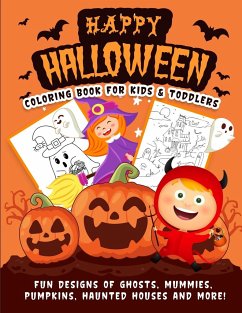 Halloween Coloring Book - Hall, Harper