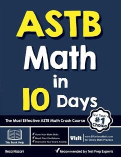 ASTB Math in 10 Days: The Most Effective ASTB Math Crash Course - Nazari, Reza