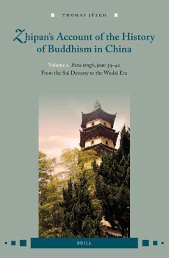 Zhipan's Account of the History of Buddhism in China - Jülch, Thomas