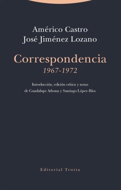 Correspondencia (1967-1972) (eBook, ePUB) - Castro, Américo; Jiménez Lozano, José