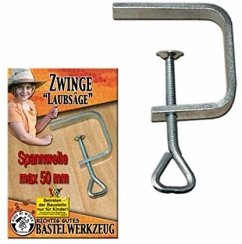 Cover Corvus A600138 - Laubsägezwinge, Metall Zwinge, Werkzeug