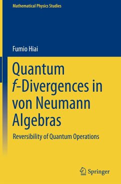 Quantum f-Divergences in von Neumann Algebras - Hiai, Fumio