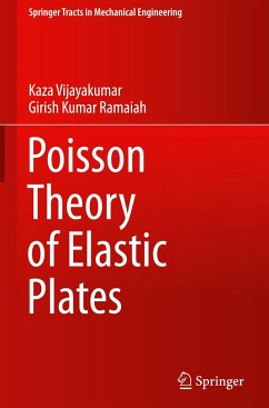 Poisson Theory of Elastic Plates - Vijayakumar, Kaza;Ramaiah, Girish Kumar