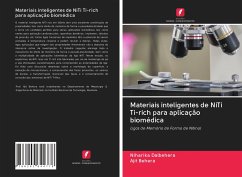 Materiais inteligentes de NiTi Ti-rich para aplicação biomédica - Dalbehera, Niharika;Behera, Ajit