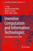 Inventive Computation and Information Technologies