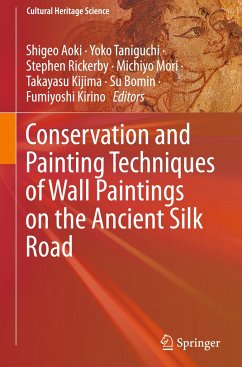 Conservation and Painting Techniques of Wall Paintings on the Ancient Silk Road