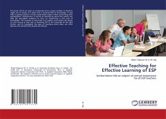 Effective Teaching for Effective Learning of ESP