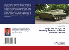 Design and Analysis of Reconfiguration of Wheel in Armored Vehicles