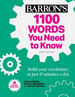 1100 Words You Need to Know + Online Practice (eBook, ePUB) - Carriero, Rich; Gordon, Melvin; Bromberg, Murray