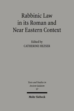 Cover Rabbinic Law in its Roman and Near Eastern Context (eBook, PDF)