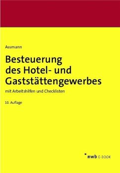 Besteuerung des Hotel- und Gaststättengewerbes (eBook, PDF) - Assmann, Eberhard