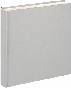 Walther Cloth grau 30x30 100 S. Buchalbum Leinen FA508D