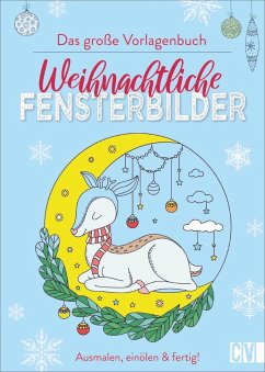 Das große Vorlagenbuch: Weihnachtliche Fensterbilder   (Mängelexemplar) - Bartscher, Tomas