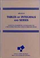 Tables of Integrals and Series - Apelblat, Alexander