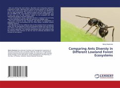 Comparing Ants Diversty in Different Lowland Forest Ecosystems