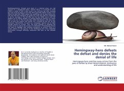 Hemingway-hero defeats the defeat and denies the denial of life - Hasan, Md. Mehedi