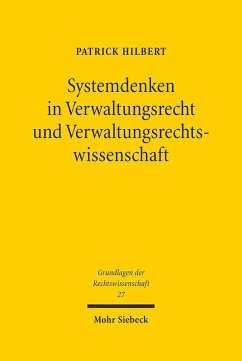 Cover Systemdenken in Verwaltungsrecht und Verwaltungsrechtswissenschaft (eBook, PDF)