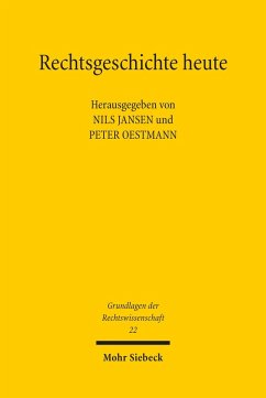 Rechtsgeschichte heute (eBook, PDF)
