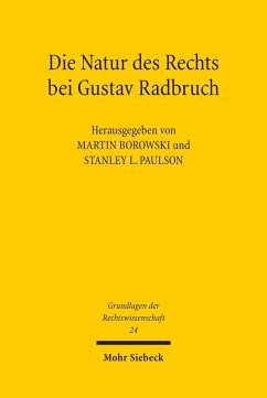 Cover Die Natur des Rechts bei Gustav Radbruch (eBook, PDF)