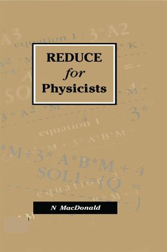 Cover REDUCE for Physicists (eBook, ePUB)