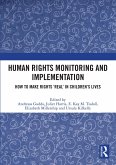 Human Rights Monitoring and Implementation (eBook, ePUB)