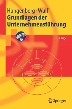 Grundlagen der Unternehmensführung (eBook, PDF) - Hungenberg, Harald; Wulf, Torsten
