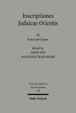 Inscriptiones Judaicae Orientis (eBook, PDF)
