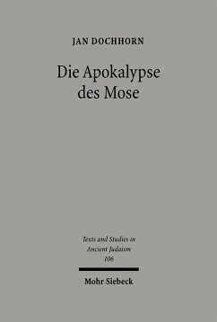Die Apokalypse des Mose (eBook, PDF) - Dochhorn, Jan