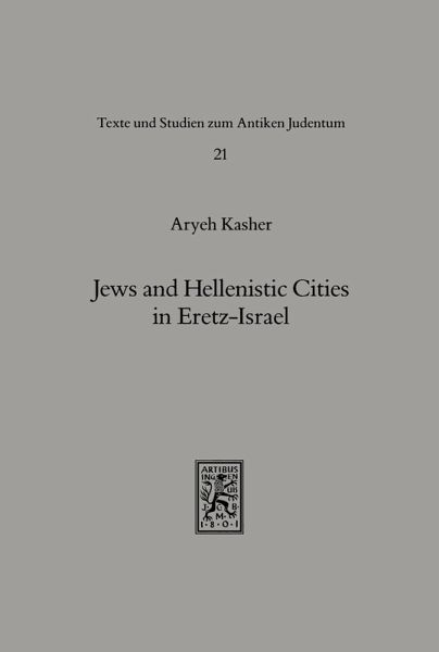 Jews and Hellenistic Cities in Eretz-Israel (eBook, PDF)