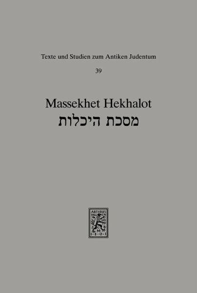 Massekhet Hekhalot (eBook, PDF)