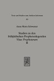 Studien zu den frühjüdischen Prophetenlegenden (eBook, PDF)