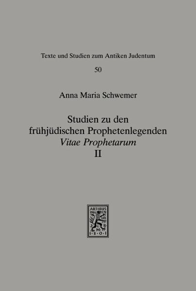 Studien zu den frühjüdischen Prophetenlegenden (eBook, PDF)