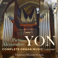 Cover Pietro Alessandro Yon:Complete Organ Music Vol.1