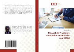 Manuel de Procédure Comptable et Financier pour Hôtel - DIOP, Ousmane