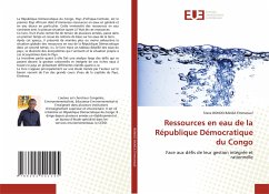 Ressources en eau de la République Démocratique du Congo - BONDO BANZA Emmanuel, Steve