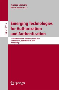 Emerging Technologies for Authorization and Authentication