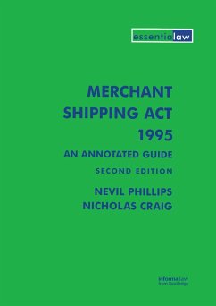 Cover Merchant Shipping Act 1995: An Annotated Guide (eBook, PDF)