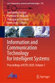 Information and Communication Technology for Intelligent Systems (eBook, PDF)