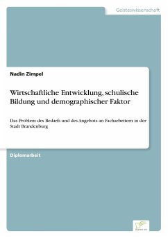 Wirtschaftliche Entwicklung, schulische Bildung und demographischer Faktor - Zimpel, Nadin