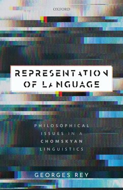 Representation of Language (eBook, PDF) - Rey, Georges