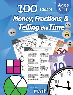 Humble Math - 100 Days of Money, Fractions, & Telling the Time - Math, Humble