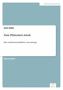 Zum Phänomen Amok - Sehle, Sven