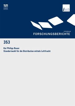 Cover Standortwahl für die Distribution mittels Luftfracht (eBook, PDF)