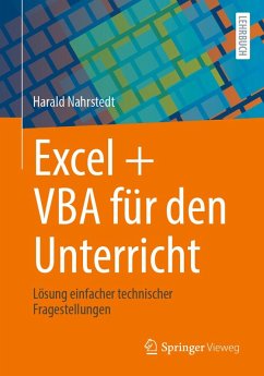 Excel + VBA für den Unterricht (eBook, PDF) - Nahrstedt, Harald