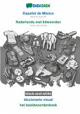 BABADADA black-and-white, Español de México - Nederlands met lidwoorden, diccionario visual - het beeldwoordenboek