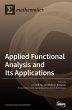 Applied Functional Analysis and Its... - Bild 1