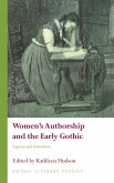 Women's Authorship and the Early Gothic (eBook, ePUB)