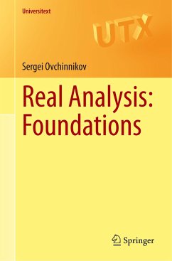 Real Analysis: Foundations - Ovchinnikov, Sergei