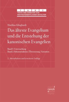 Das älteste Evangelium und die Entstehung der kanonischen Evangelien - Klinghardt, Matthias