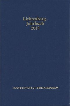 Lichtenberg-Jahrbuch 2019 (eBook, PDF)
